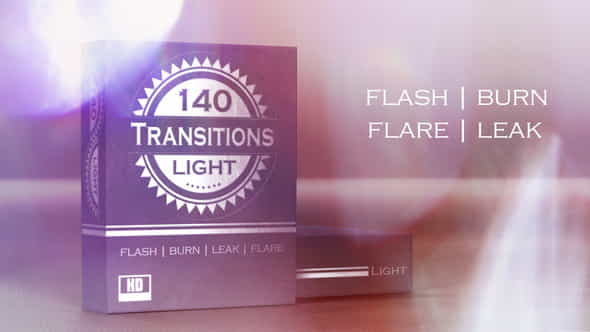 140 Real Light Transitions - - VideoHive 21662640