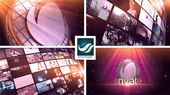 Video Wall Logo - VideoHive 13787115