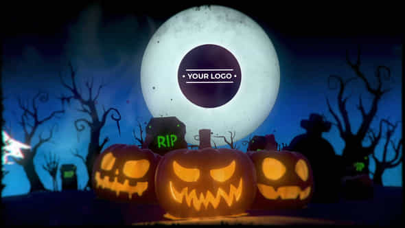 Halloween Logo - VideoHive 39950843