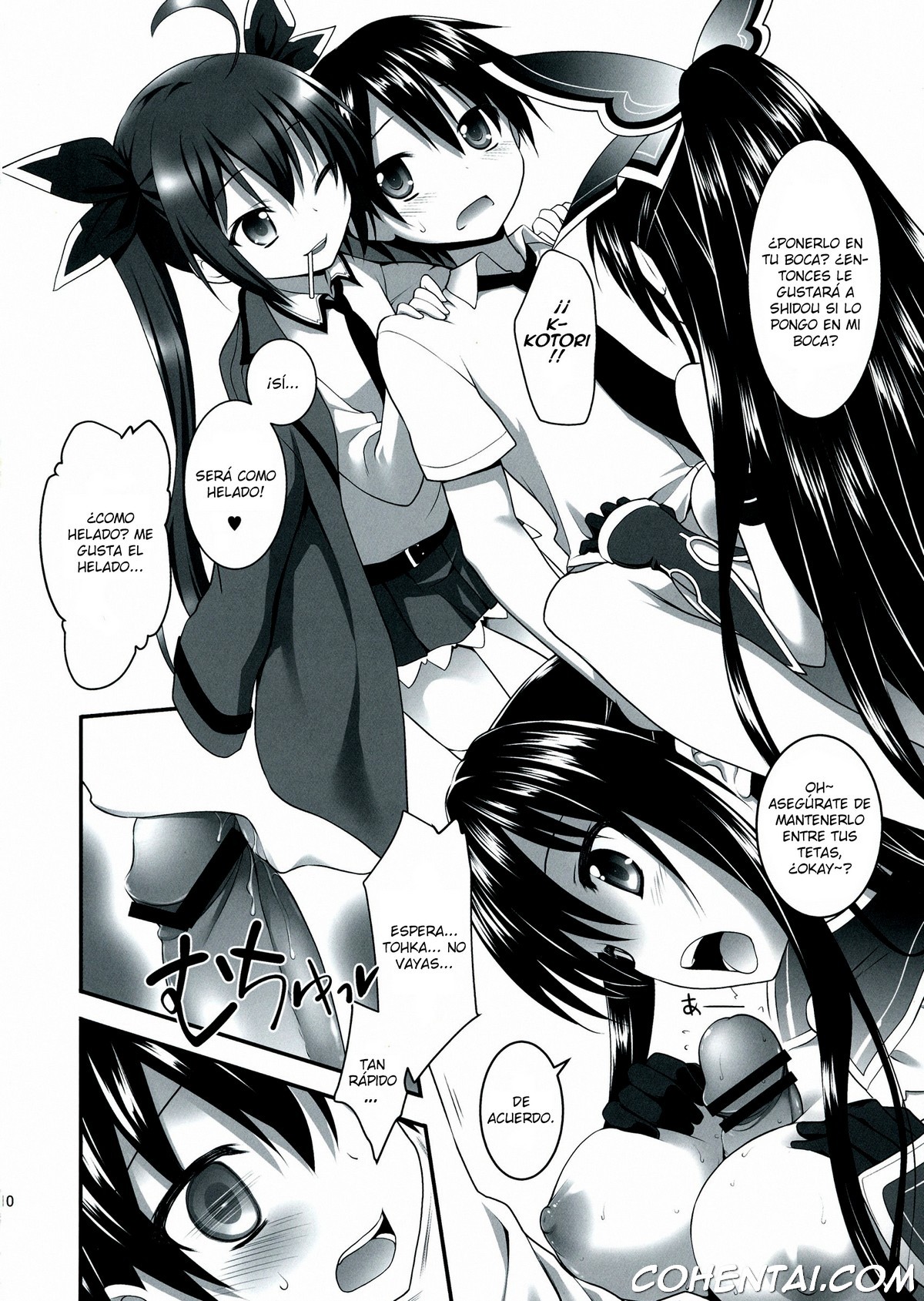 HIGHSCHOOL OF THE DATE (Date A Live) xxx comics manga porno doujin hentai español sexo 