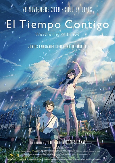 Tenki no ko [Weathering with You] (2019) 1080p AMZN WEB-DL Dual Latino-Inglés [Subt.Esp] (Fantasía/Romance)