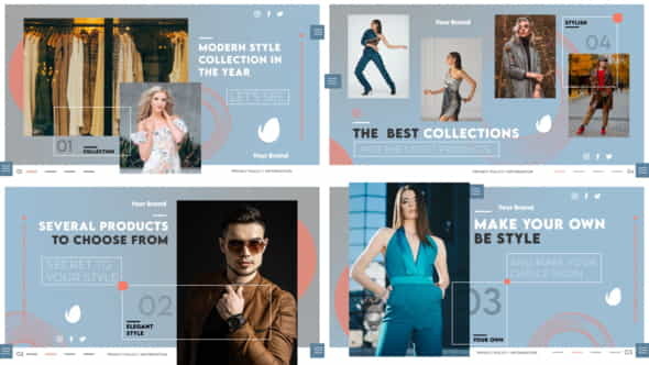 Stylish Fashion Promo - VideoHive 32548600