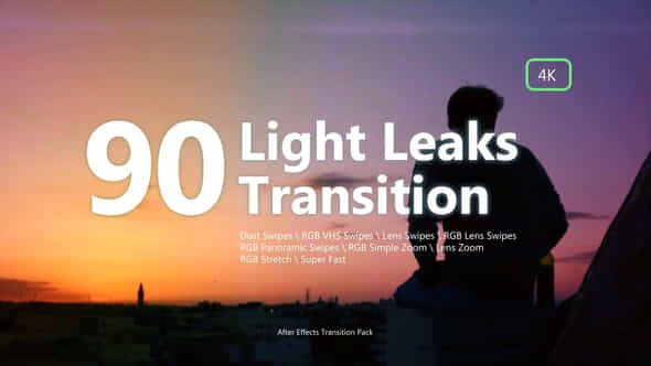 Transition Pack Light Leaks - VideoHive 48812308