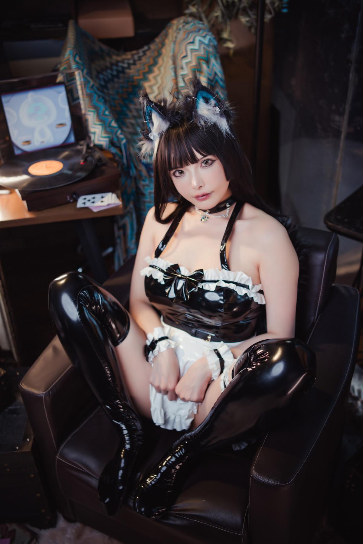Cosplay 秋和柯基 夏小秋秋秋 猫女仆(30)