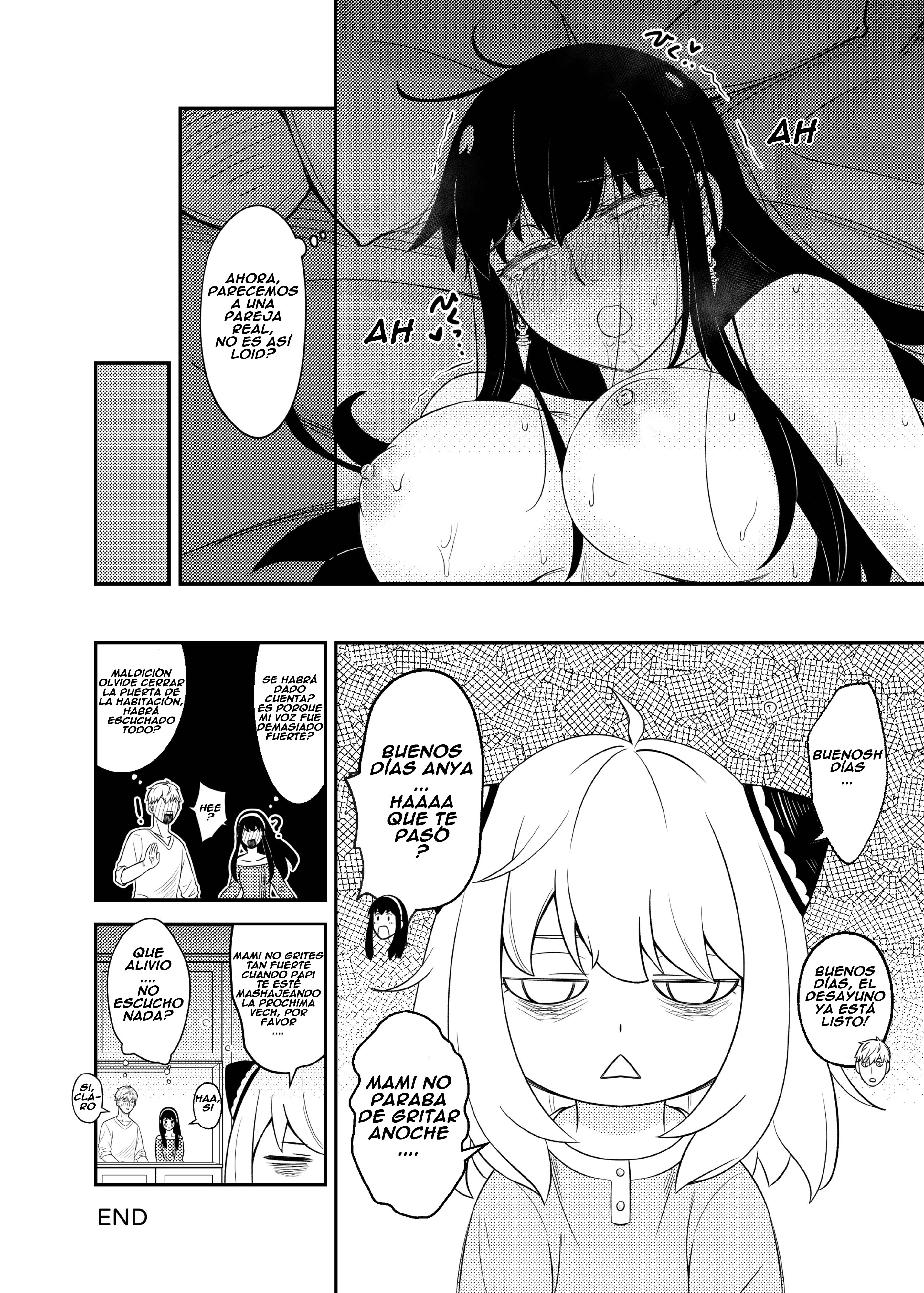 The Model Couple (Spy x Family) xxx comics manga porno doujin hentai español sexo 