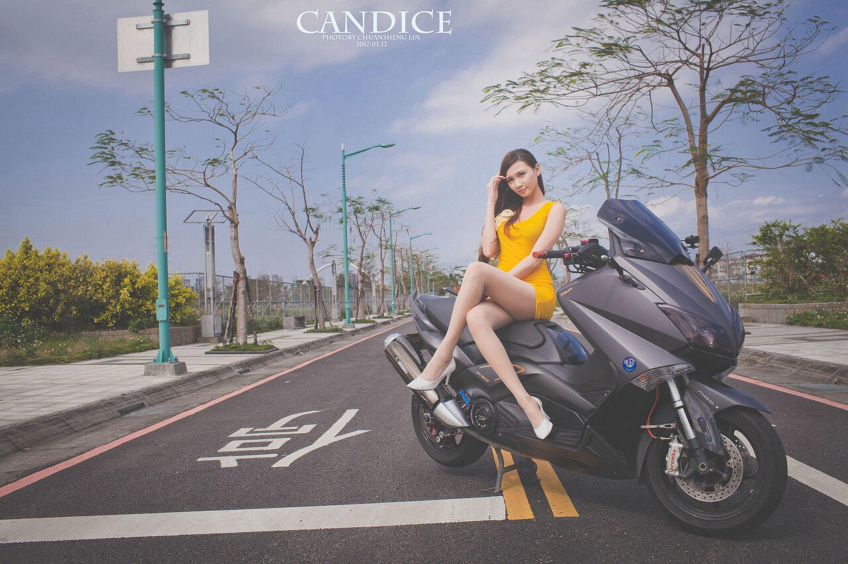 蔡译心Candice《动感时尚机车女郎》 [台湾女神] 写真集(37)