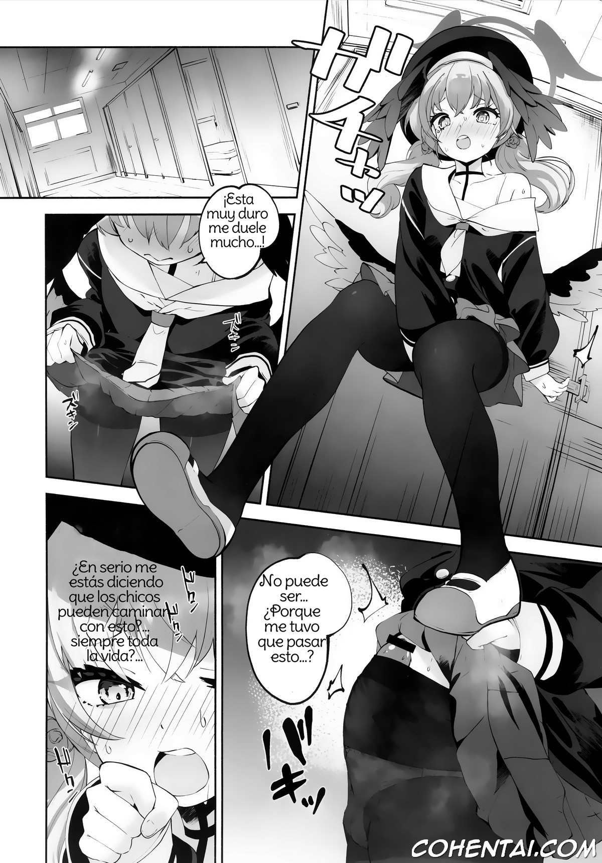 Koharu-chan tte Sounanda (Blue Archive) xxx comics manga porno doujin hentai español sexo 