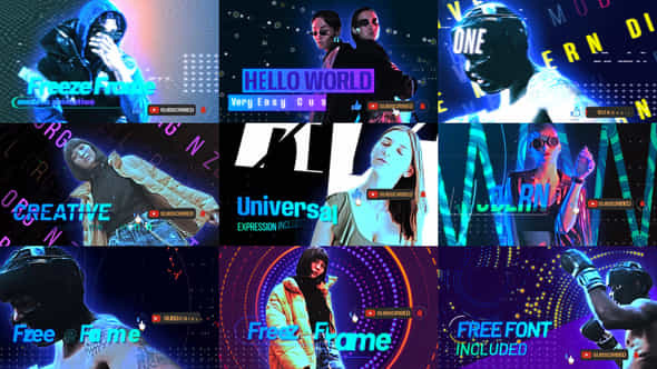 Trendy Freeze Frame 02 - VideoHive 51279642