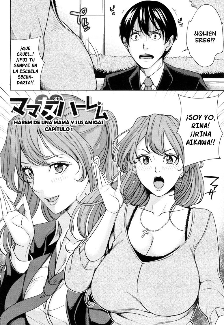 HAREM DE UNA MAMÁ Y SUS AMIGAS (CAPÍTULO 1) | MAMA TOMO HAREM (CH1) - 1