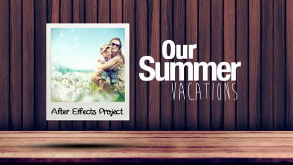 Our Summer Vacations - VideoHive 5149634