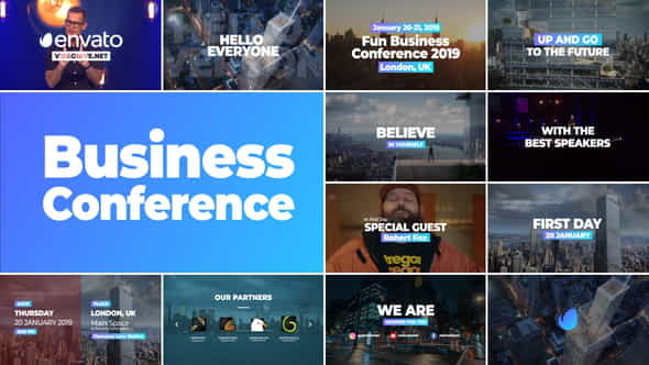 Business Conference Promo - Premiere - VideoHive 34226606