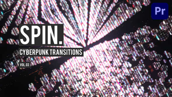 Cyberpunk Spin Transitions - VideoHive 47799044