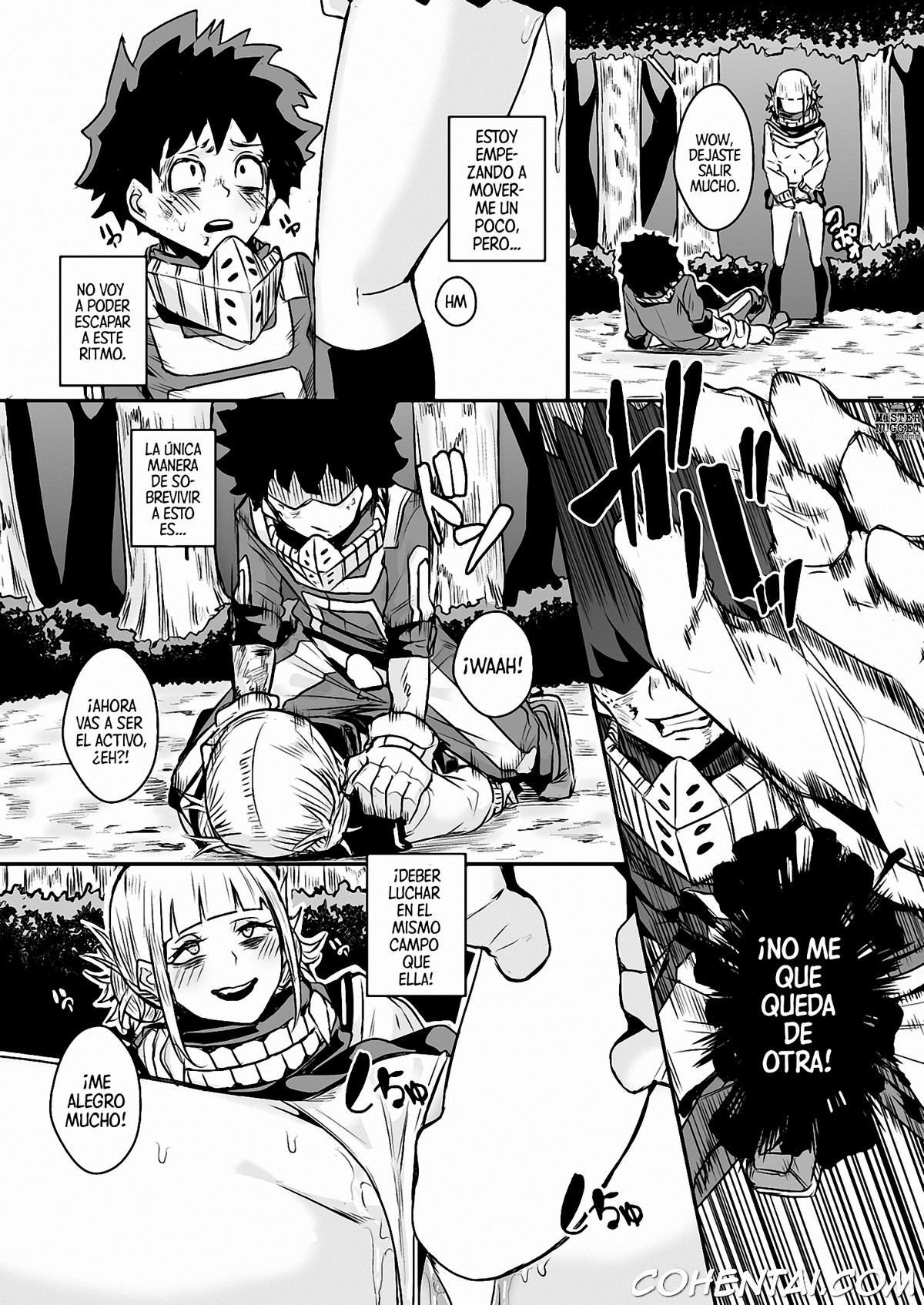 Trap Honey (Boku no Hero Academia) xxx comics manga porno doujin hentai español sexo 