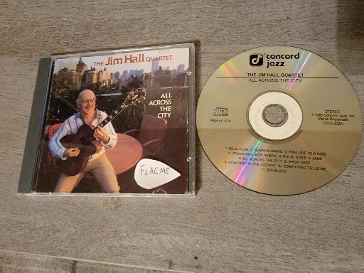 The Jim Hall Quartet-All Across The City-REISSUE-CD-FLAC-1989-FLACME