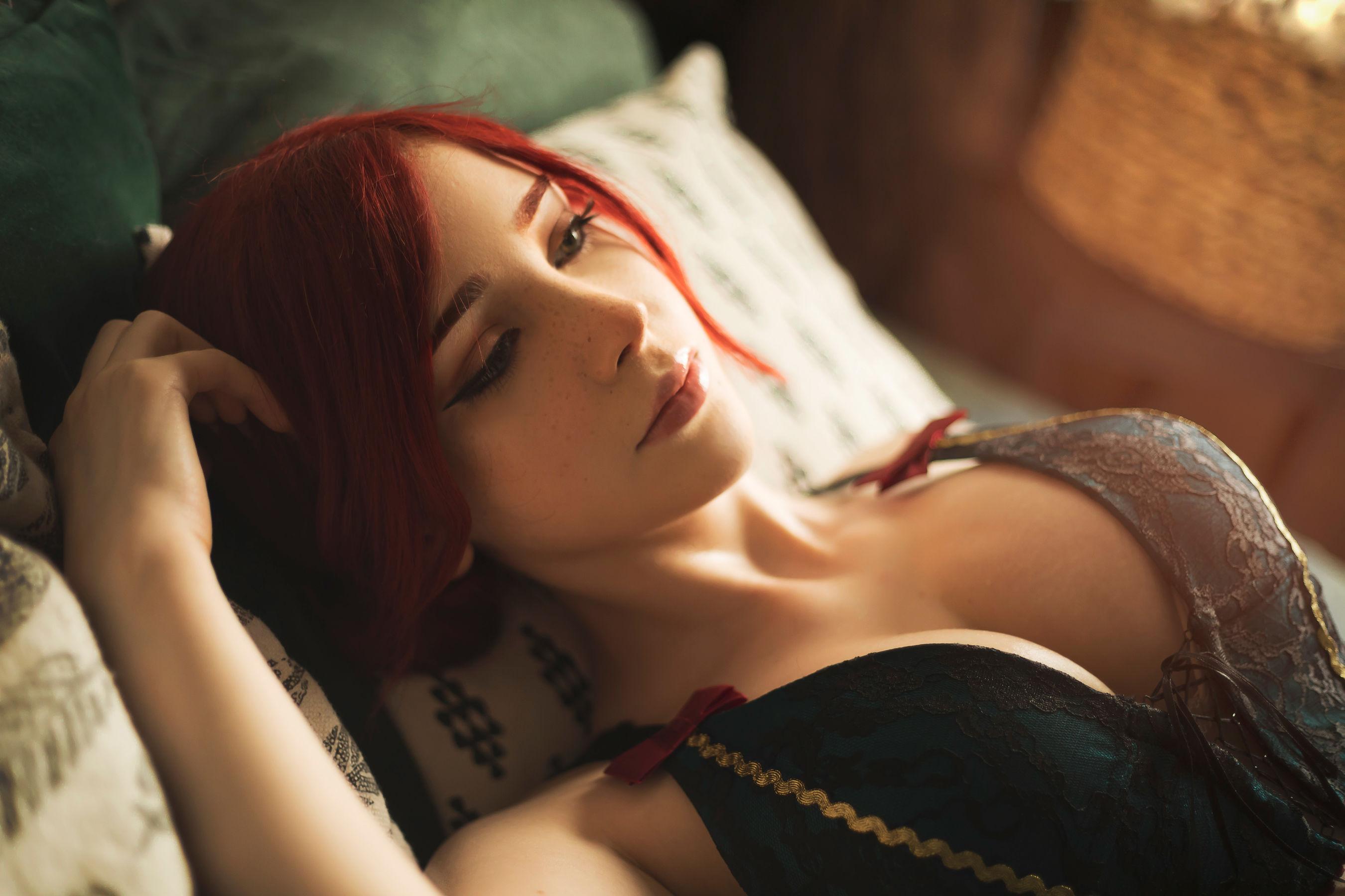 [国外COS福利] SayaTheFox 《Triss Merigold》 写真集(10)