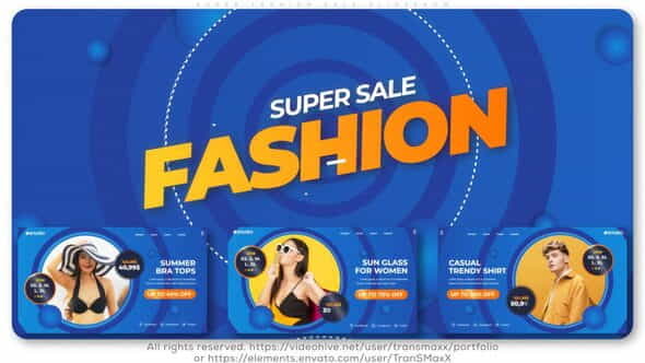 Super Fashion Sale Slideshow - VideoHive 25665159