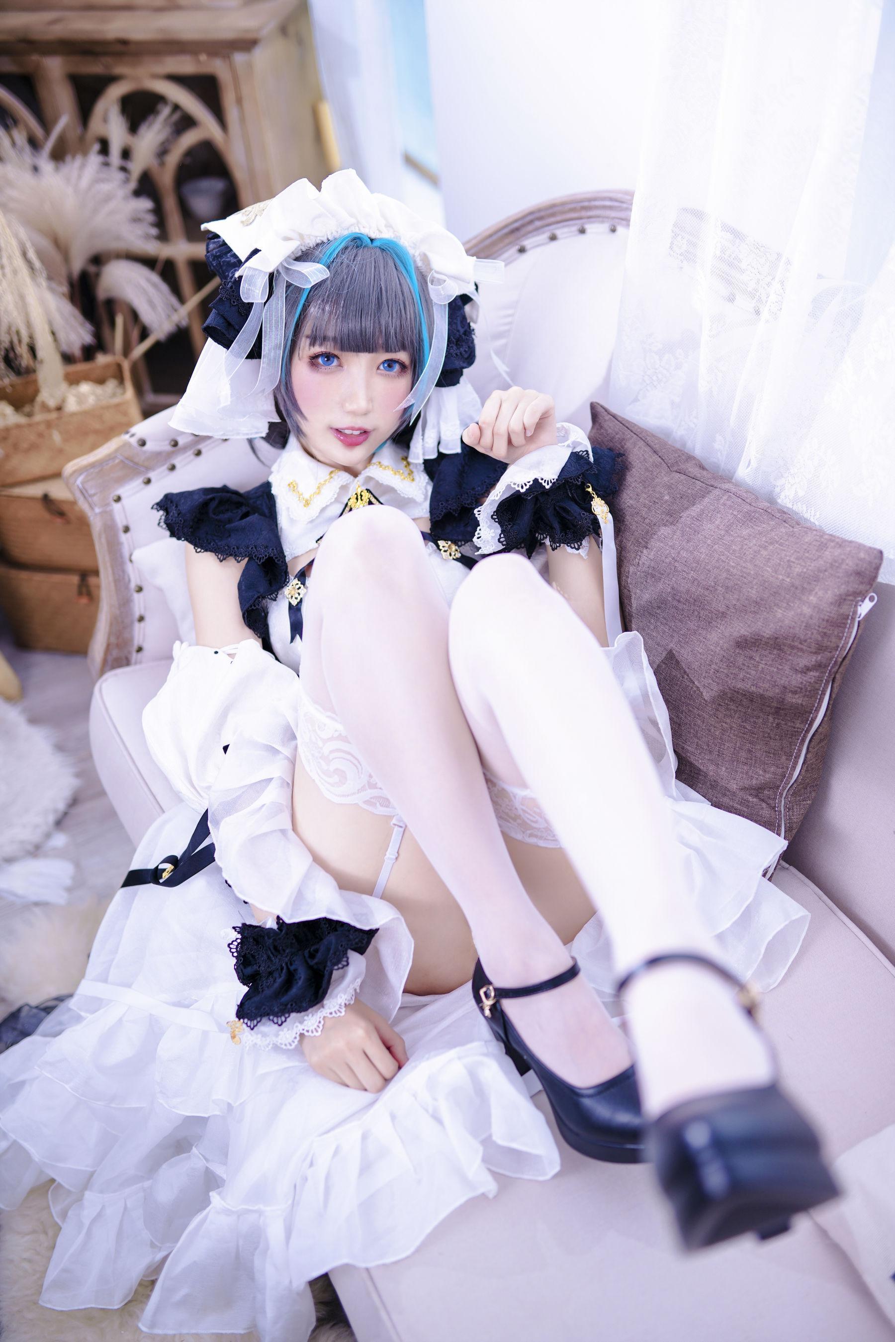 [COS福利] 周叽是可爱兔兔 – 柴郡猫猫 写真套图(19)