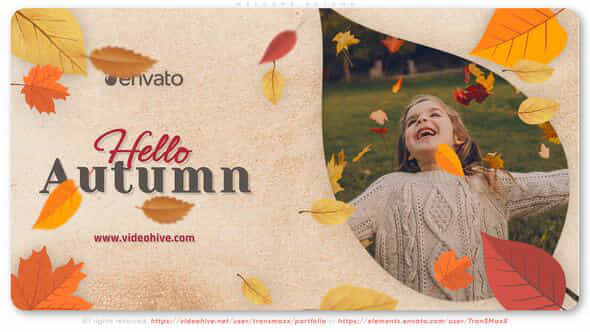 Welcome Autumn - VideoHive 47923160