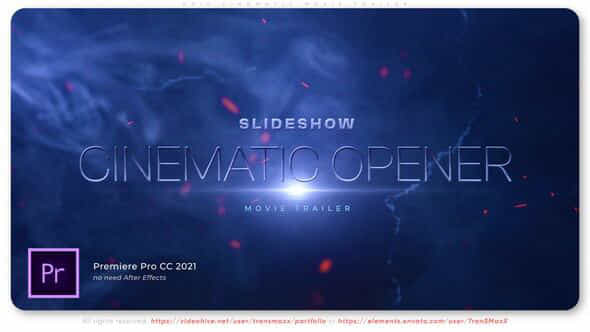 Epic Cinematic Movie Trailer - VideoHive 52995900