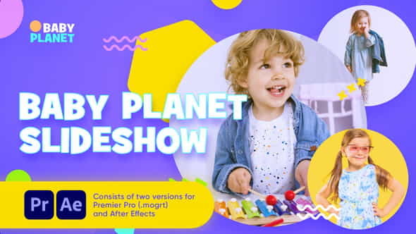 Baby Planet Promo Slideshow - VideoHive 31336343
