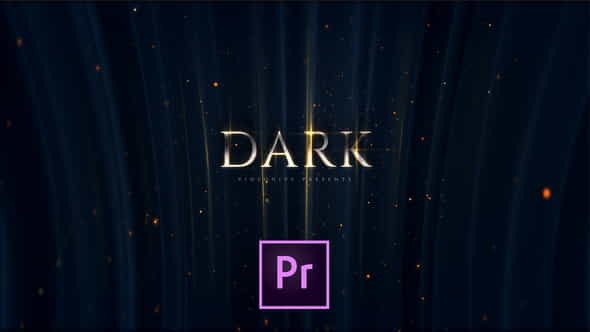 Dark Premium Titles - VideoHive 24472999