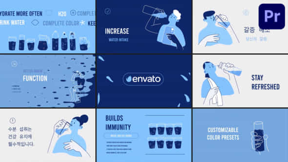 Drink More Water - VideoHive 47794971