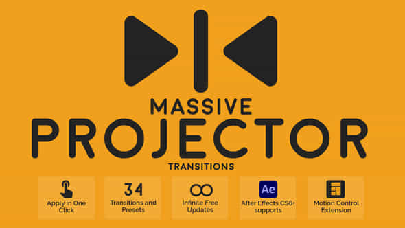 Massive Projector Transitions - VideoHive 44957032