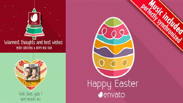 Christmas - Easter - Mothers - VideoHive 10748745
