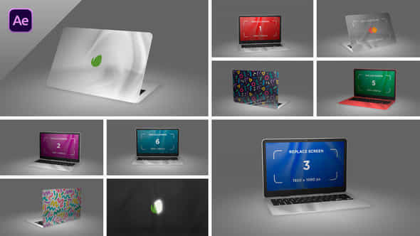 Laptop Mockup - VideoHive 46147889