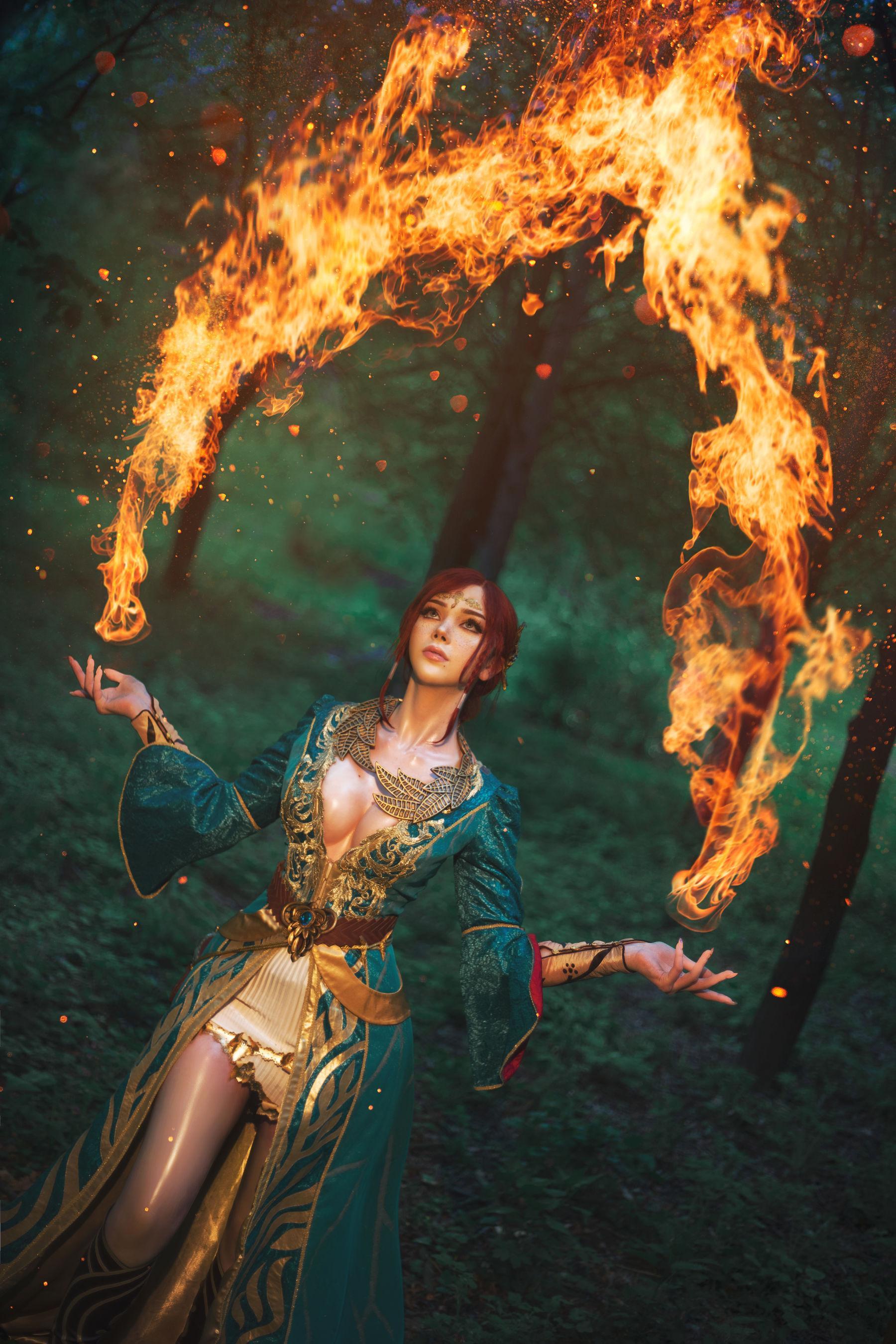 [国外COS福利] SayaTheFox 《Triss Merigold》 写真集(7)