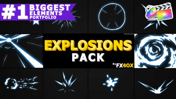 Hand Drawn Explosion - VideoHive 23510944