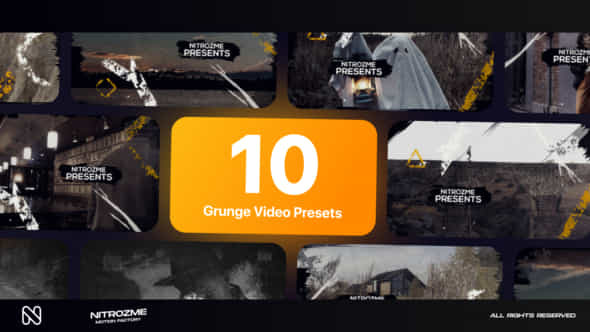 Grunge Typography Vol. - VideoHive 44856526