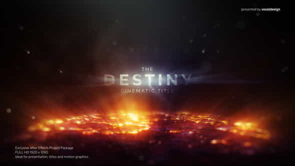 The Destiny Cinematic Title - VideoHive 25915596