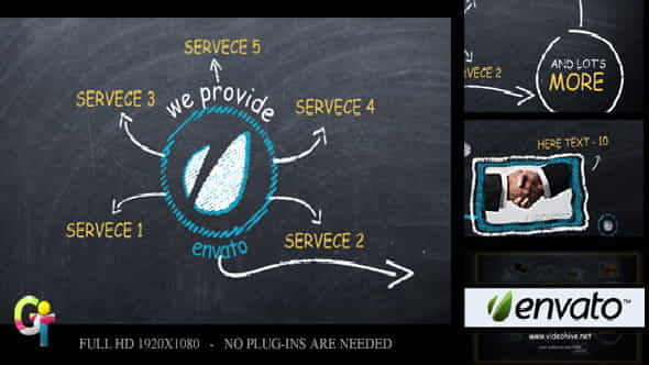 Promote your Business on Blackboard - VideoHive 2412544