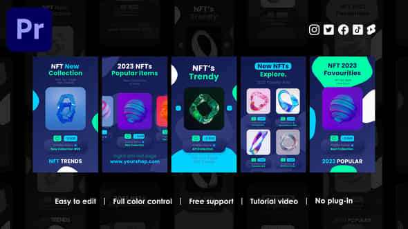 Blockchain Instagram Reels - VideoHive 46352712
