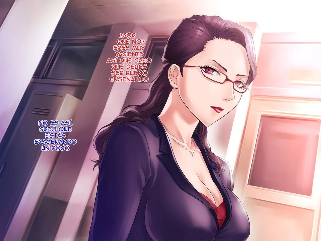 Es la maestra Kagami es mi madre Ryouko pero sobre todo es mi mujer ( Volumen 1) - 154
