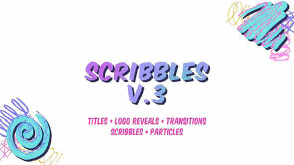 Scribbles V3 Hand Drawn Pack - VideoHive 47871000