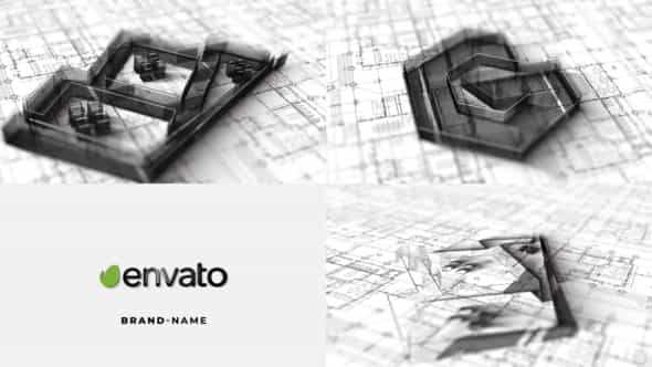 Architectural Intro Logo - VideoHive 39871528