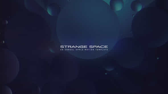 Strange Space - VideoHive 38562929