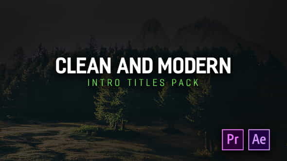 Modern Intro Titles Pack for - VideoHive 22293382