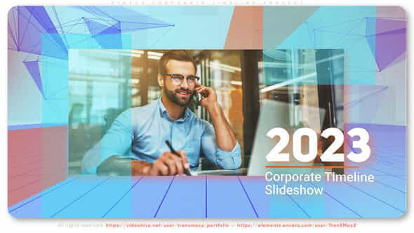 Plexus Corporate Timeline - VideoHive 44640304