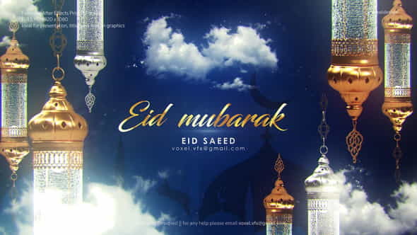Eid Mubarak Eid Saeed Opener - VideoHive 26738565