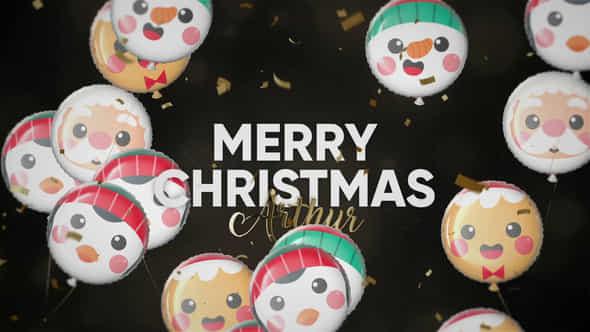 Golden Christmas Wishes - VideoHive 41982156