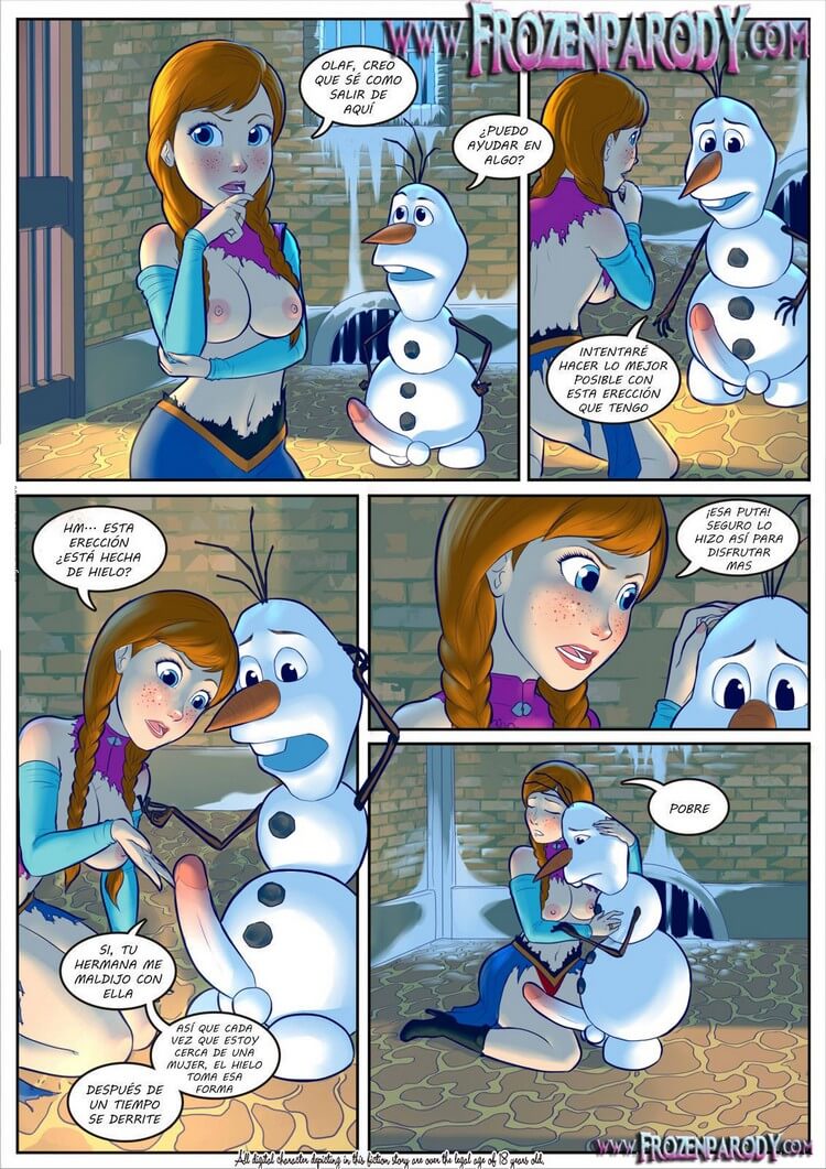 Frozen Parody 3 Comic Porno - 0