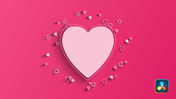 Love Heart Logo Reveal - VideoHive 52212365