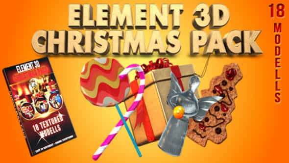 Christmas Pack For Element 3D - VideoHive 6050156