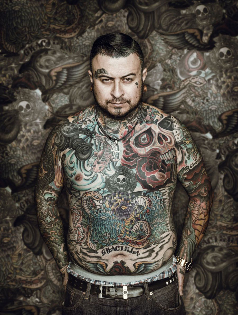 тело, полностью покрытое татуировками / Tattoo Project by Cade Martin
