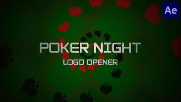 Poker Night Opener For After Effects - VideoHive 56417035