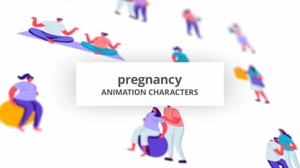 Pregnancy - Character Set - VideoHive 30142946