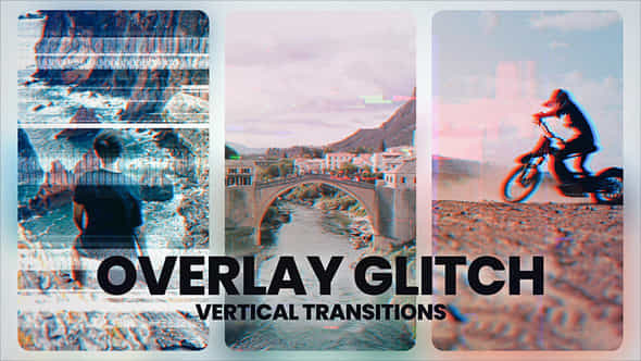 Glitch Transitions - VideoHive 55865204